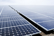 Detalle de paneles fotovoltaicos
